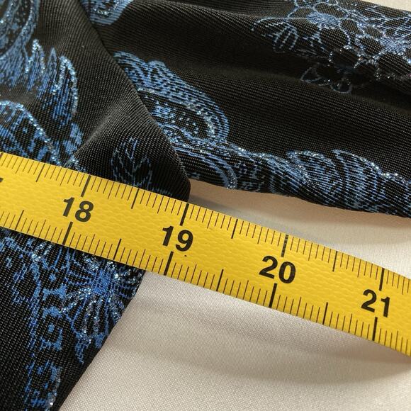 Alex Evenings Women's Paisley Cardigan Size L Dressy Formal Special Occasions - Picture 4 of 10